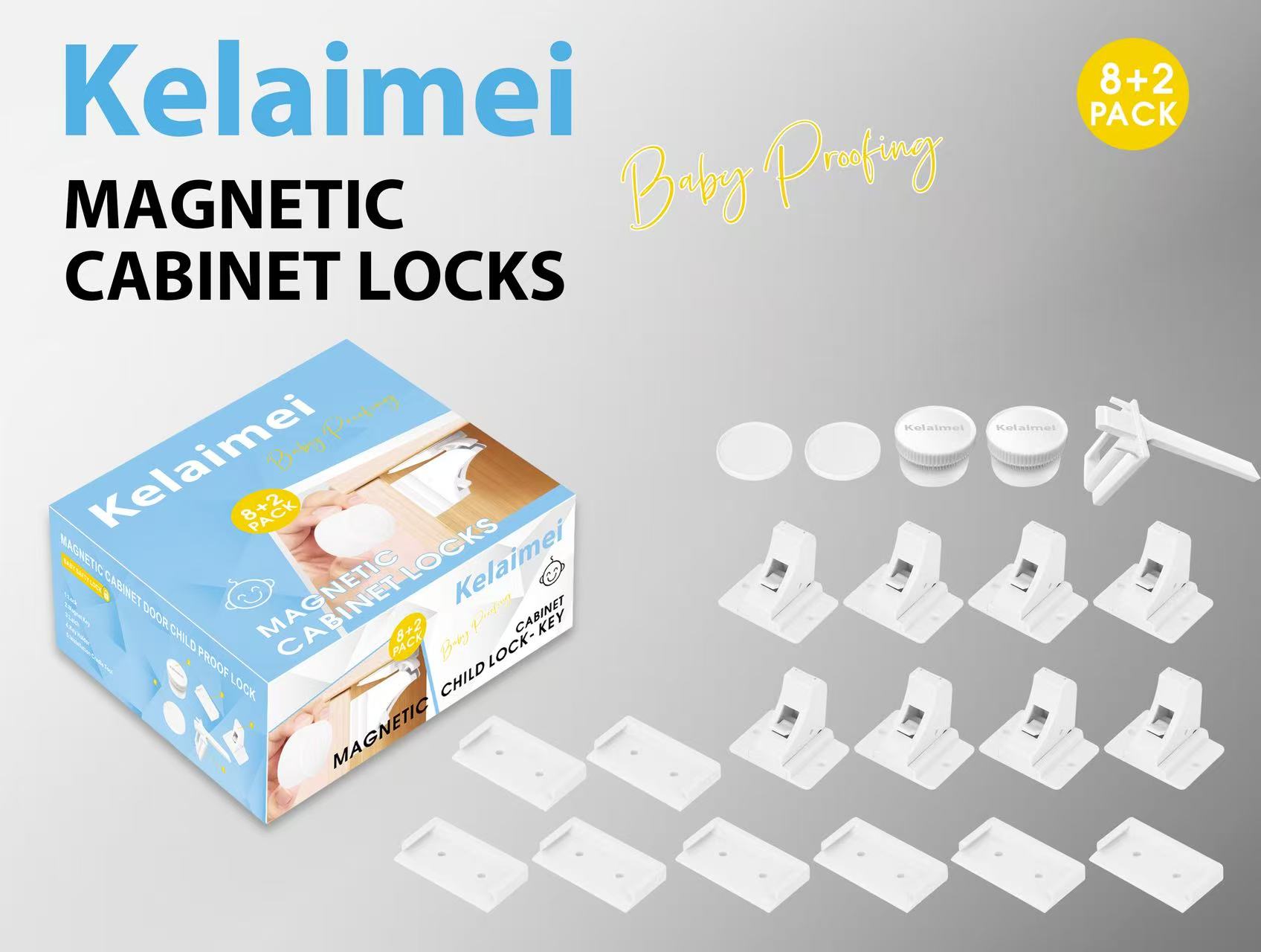 magnetic carbinet locks 8+2